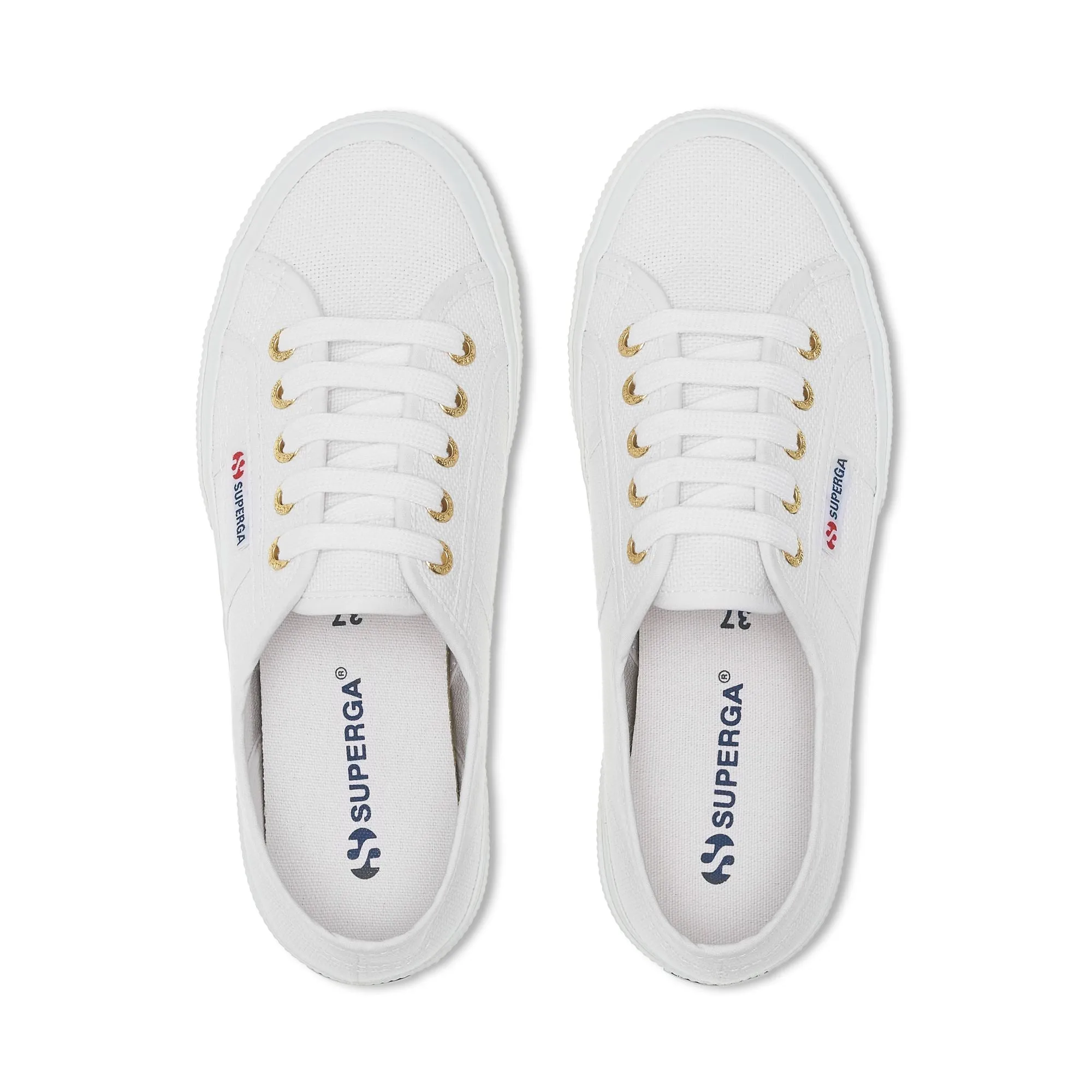 2750-COTU CLASSIC - Le Superga - Sneaker - Unisex - WHITE-GOLD