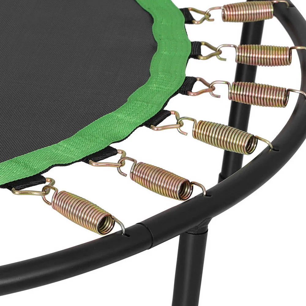 48" Fitness Trampoline w/ Handrail, Steel Frame - Everfit