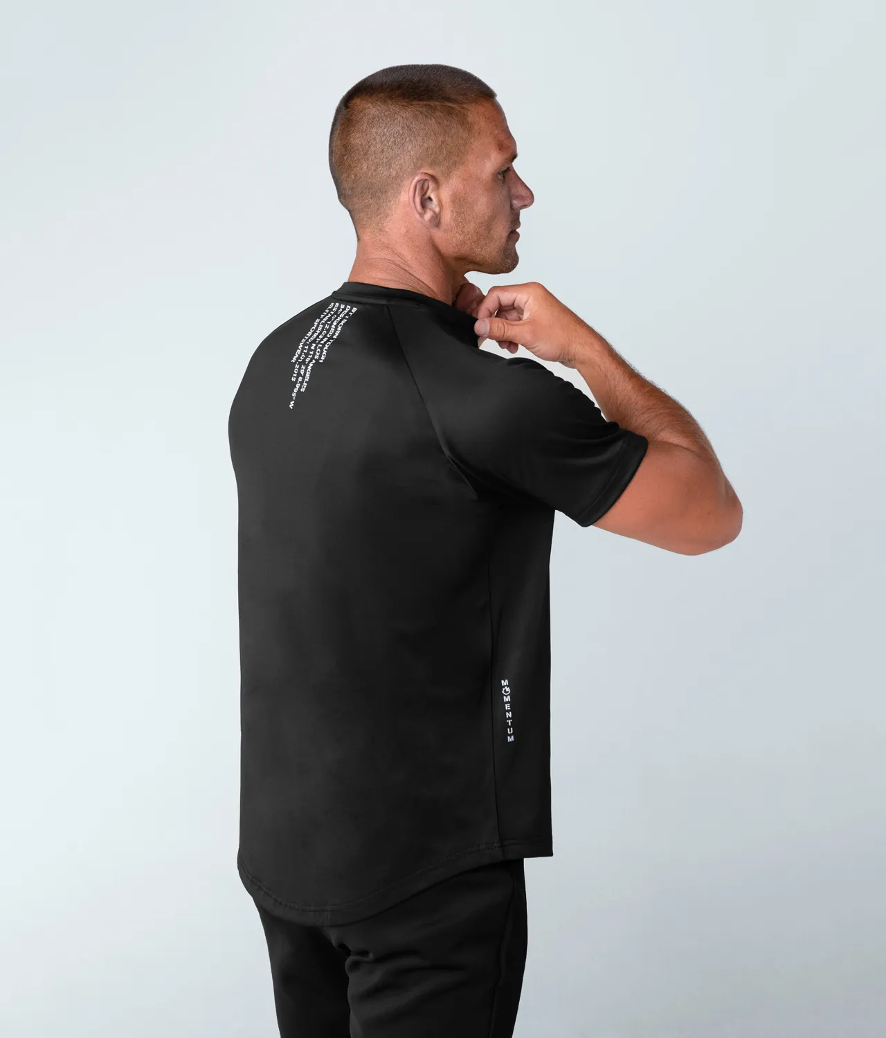8350 . Momentum Regular-Fit T-Shirt - Black