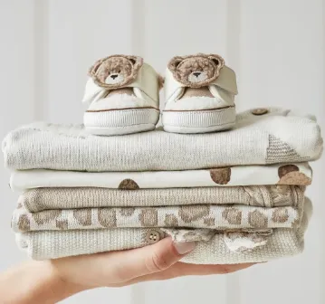 9678  Mayoral Baby Unisex Plush Bear Face Sneakers - Neutral Tan