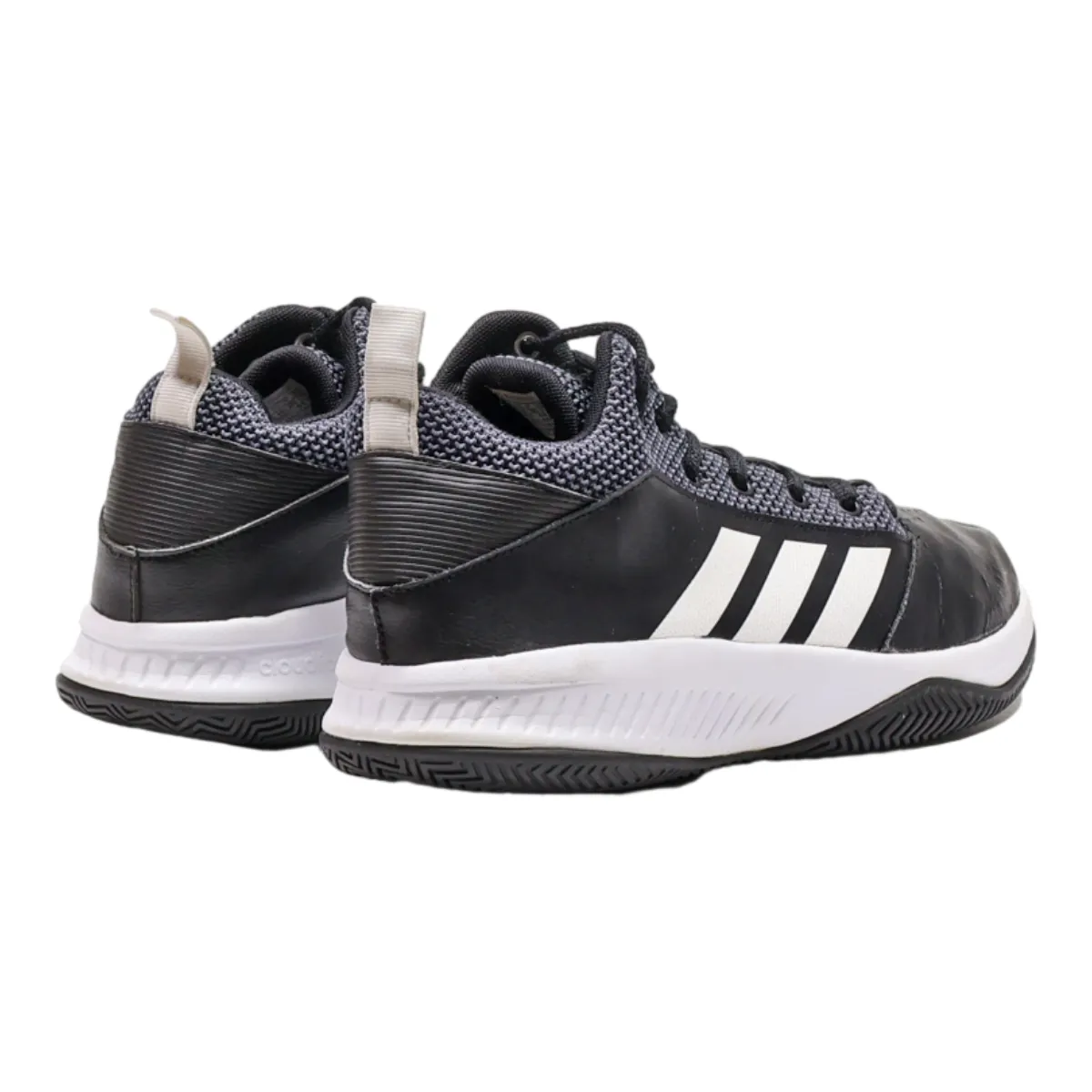 ADIDAS Ilation Sneaker Trainers Black Synthetic Mens UK 10
