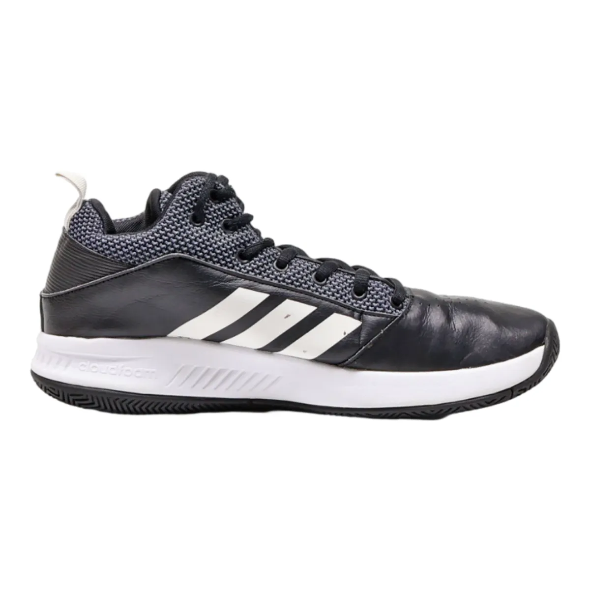 ADIDAS Ilation Sneaker Trainers Black Synthetic Mens UK 10