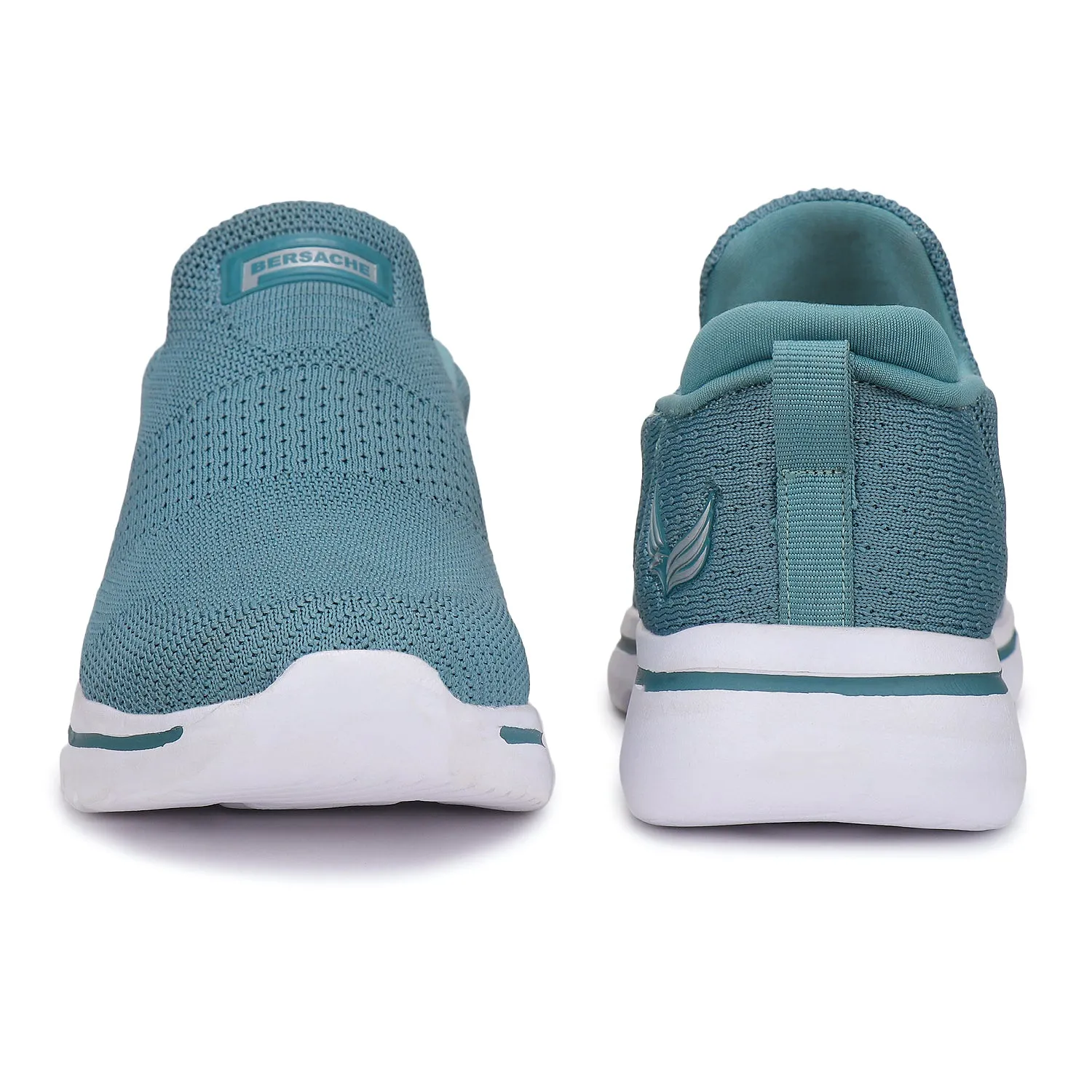 Bersache Lightweight Sports Running Shoes For Women Green- 7057