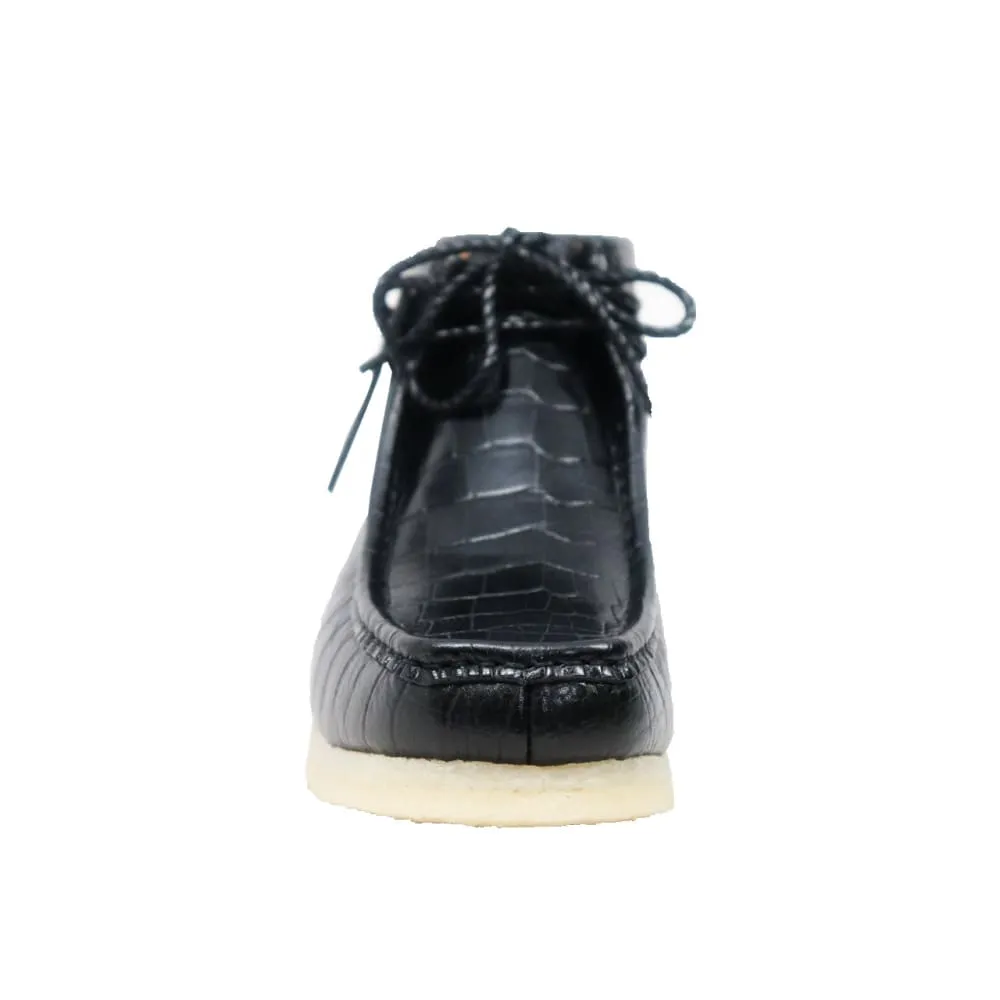 British Walkers Gators Wallabee Boots Men's Alligator Leather