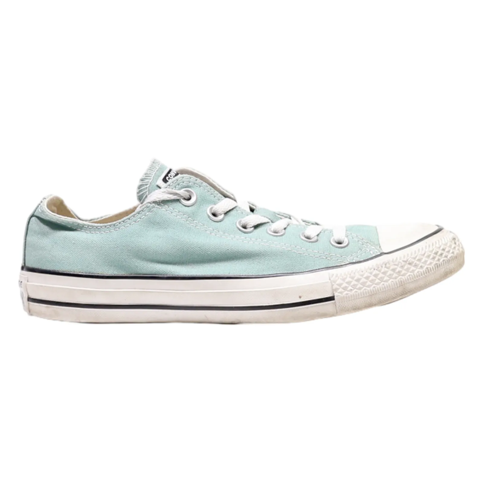 CONVERSE Converse Chuck Taylor All Star Low Top Trainers Green Canvas Mens UK 6
