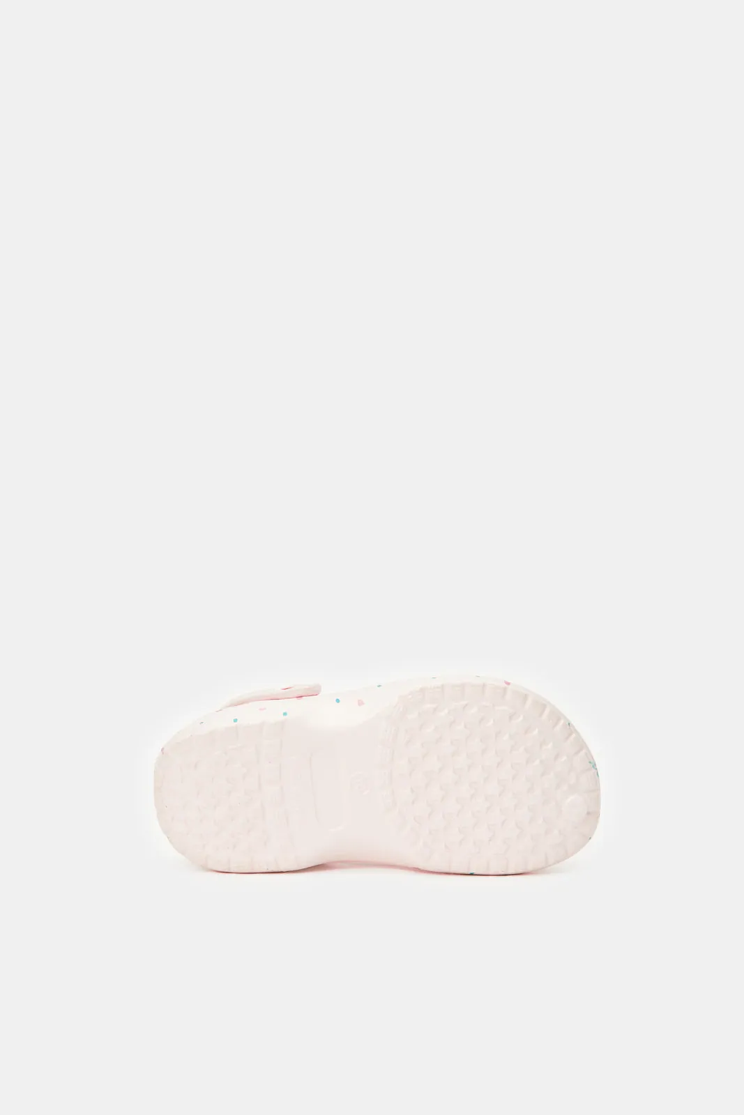 Girls Pink Swan Clog