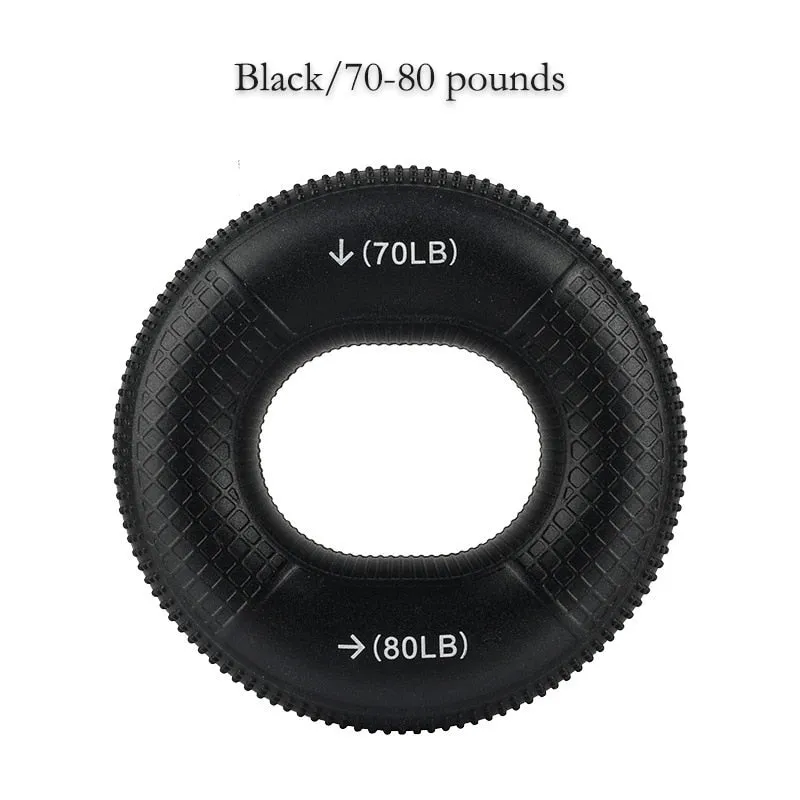 Hand Exerciser Train Fingers Strength Silicone Grip Ring
