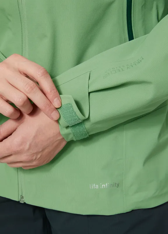Helly Hansen Women's Verglas Infinity HT 3L Waterproof Jacket (Jade 2.0)