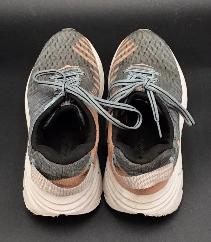 Hoka One One Women's Gray Low-Top Running Shoes - Size Measured