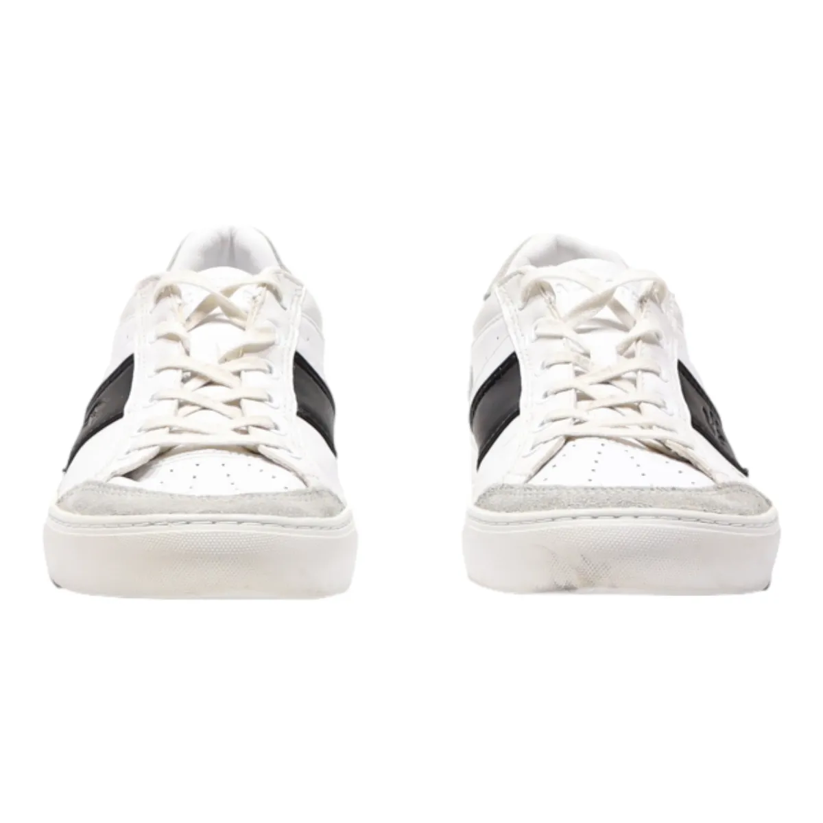 LACOSTE Sneaker Trainers White Leather Mens UK 9.5