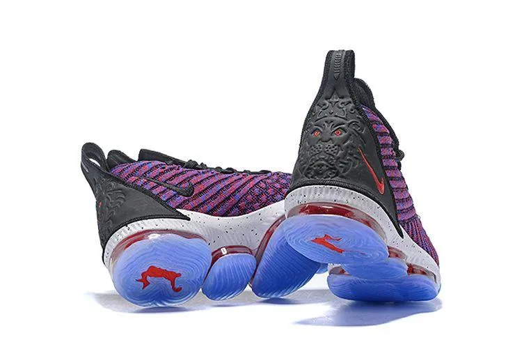 LeBron 16 Schuhe Court Purple/Black-White Sneakers
