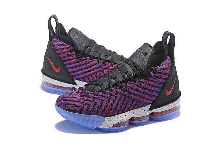 LeBron 16 Schuhe Court Purple/Black-White Sneakers