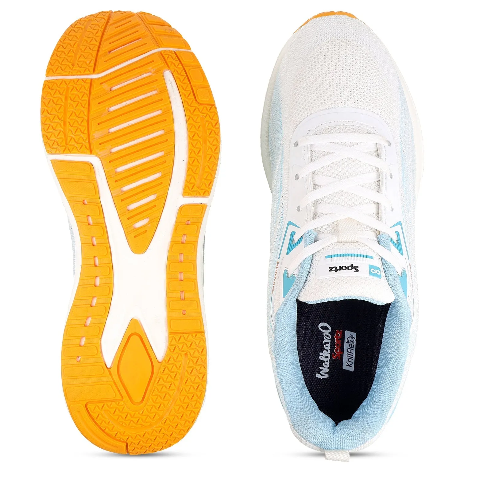 Men's Lace-up Sports Shoe - WS9133 White