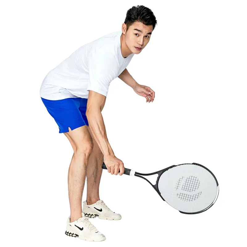 Men's T-shirt fitness bodybuilding street short-sleeved casual Running Sport Skinny Short Tee Shirt Male Gym Fitness