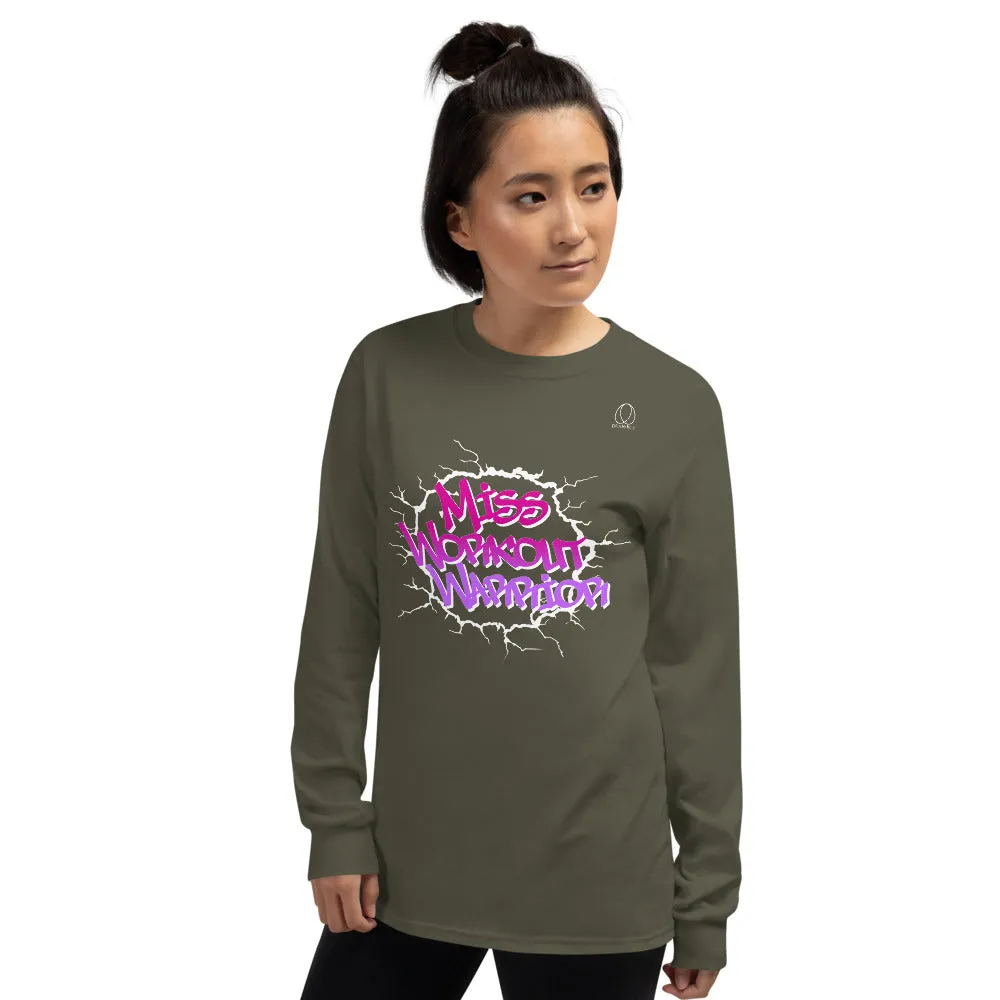 Miss Workout Warrior Long Sleeve T-Shirt