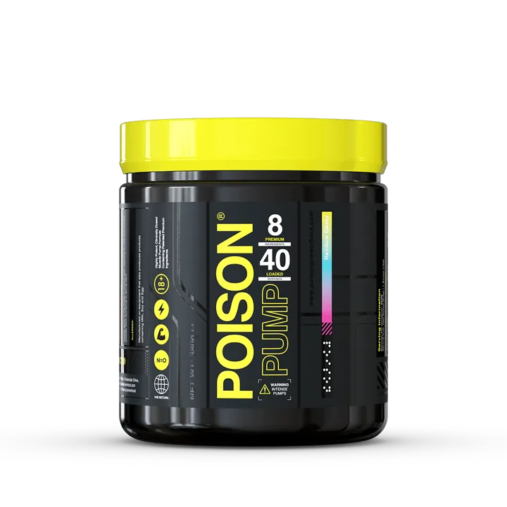 Poison Pump (Stim Free) 380g Rainbow Candy
